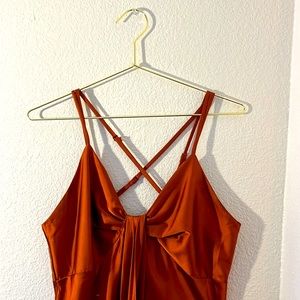 SKIES ARE BLUE size small midi dress.